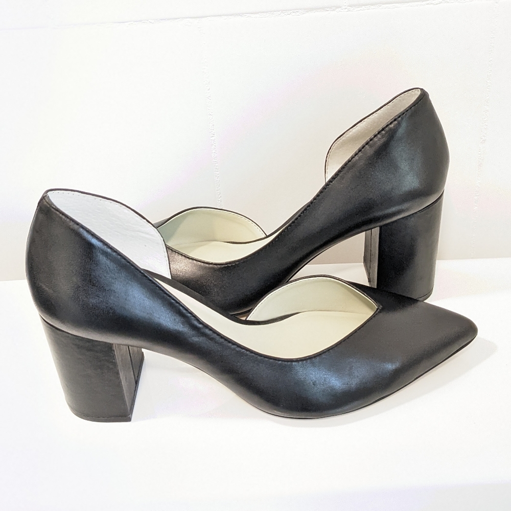 Leather heels by 1. State